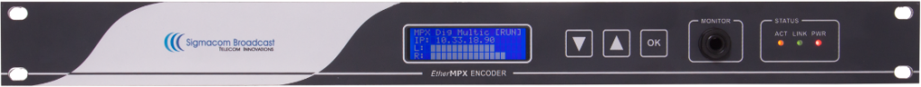 Sigmacom uncompressed EtherMPX Encoder Decoder